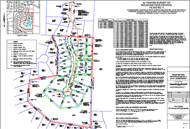 Four Points Surveying Engineering, Steamboat Springs, CO